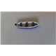 N Gauge Painted Boat