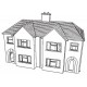 Semi-Detatched House (Dapol - Kitmaster)