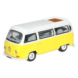 VW Camper Bay Window Closed Saturn Yellow/White