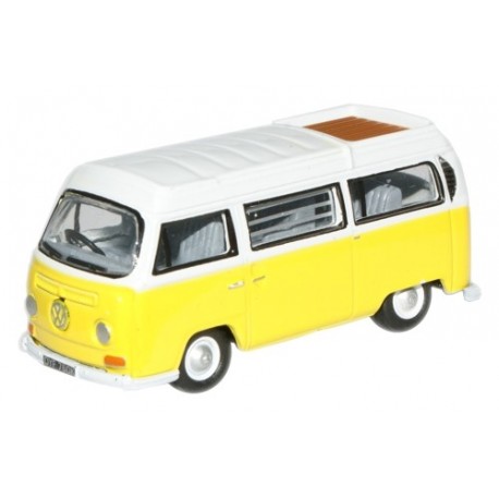 VW Camper Bay Window Closed Saturn Yellow/White