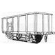 BR 21 ton Mineral Wagon (rebuilt 1977)