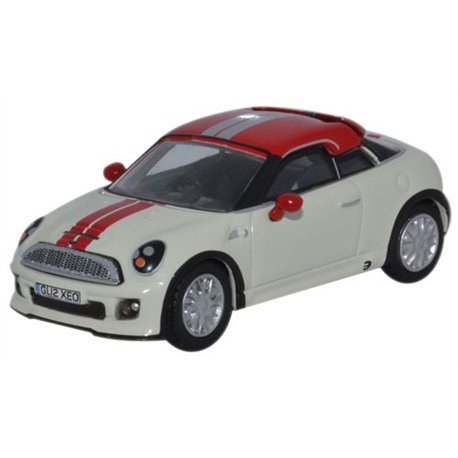 Mini Coupe Pepper White/Chilli Red