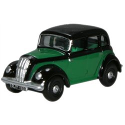 Morris Eight Saloon Green & Black