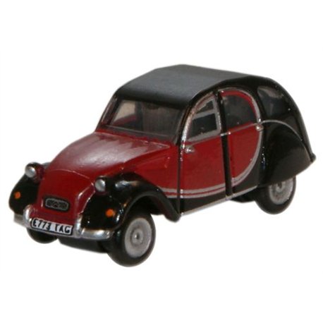 Citroen 2CV Charleston - Maroon & Black