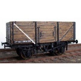 SR/LNER13ton 8 planks End Door Wagon