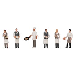 Catering Staff (6) Figure set