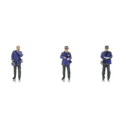 Conductors on Platform 1940-70 (3x) (NS)
