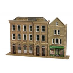 00 low relief bank/shops