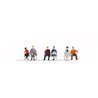 Sitting People (6) Hobby Figure Set