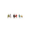 Sitting People (6) Hobby Figure Set