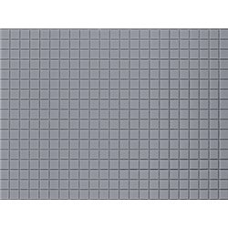 HO Plastic sheet 200x100mm - (2) Squared paving