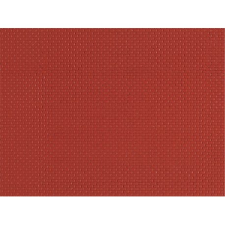 HO Plastic sheet 200x100mm - (2) Red brick