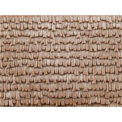 Plastic sheet 200x100mm (2) Wood shingles