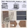 4mm/OO GWR Branch Goods Office Build Sheet Kit No: 46W5