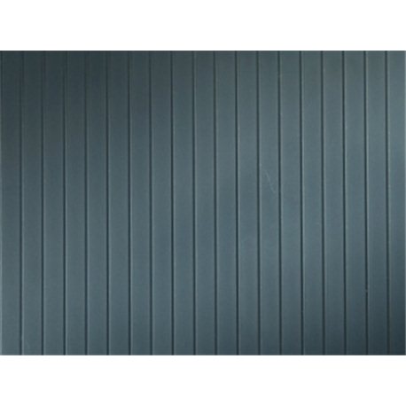 HO Plastic sheet 200x100mm - (2) Aluminium roofing