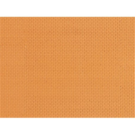 HO Plastic sheet 200x100mm - (2) Yellow brick