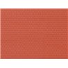 HO Plastic sheet 200x100mm - (2) Red tiles