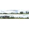 Into the Town (pack D) 2 x 5' x 15" premium OO gauge backscene