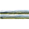 Hills and Dales (pack C) 2 x 5' x 15" premium OO gauge backscene