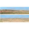Desert (pack A) 2 x 5' x 15" premium OO gauge backscene