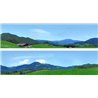 Bavaria (pack A) 2 x 5' x 15" premium OO gauge backscene