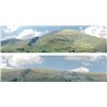 Llanberis (pack B) 2 x 5' x 15" premium OO gauge backscene