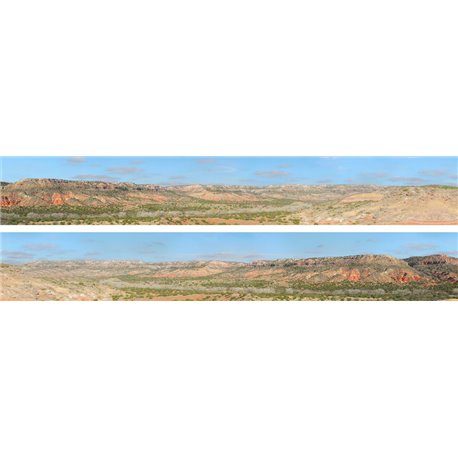 Desert 2 x 5' x 9" premium N gauge backscene