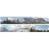 Rockies 2 x 5' x 9" premium N gauge backscene