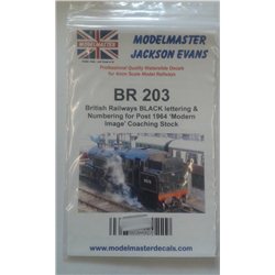 Large Comprehensive Sheet of Lettering & Ready Made Number Sets for B.R. 1980s-1990s COACHING STOCK. -