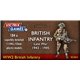 British Infantry and Heavy Weapons (x184) - 1:144 model kit (12 mm)