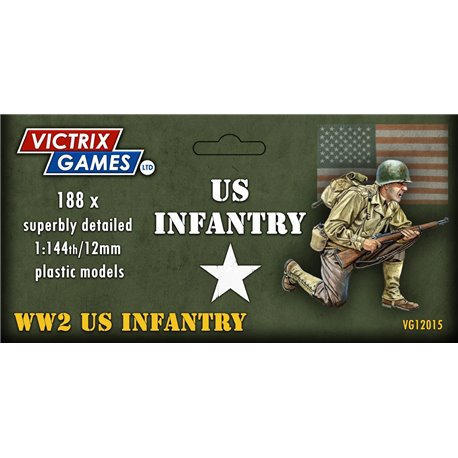 US Infantry (x188) - 1:144 model kit (12 mm)