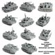 Universal Carrier (x6) + crew - 1:144 model kit (12 mm)