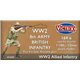 British 8th Army Infantry (x164) - 1:144 model kit (12 mm)