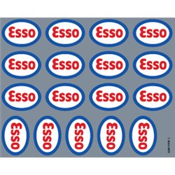 Railtec 4mm-8671 Esso logos