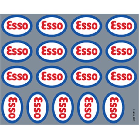 Railtec 4mm-8671 Esso logos