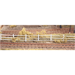 Lineside Fencing, white