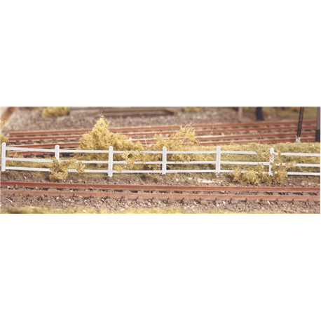 Lineside Fencing, white