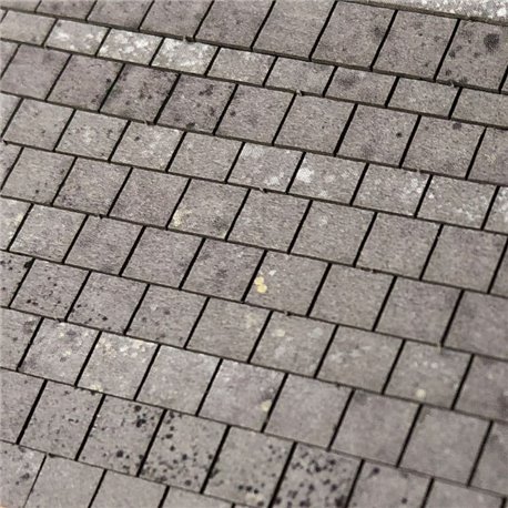 OO/HO kit Lightly Weathered Laser Cut Roof Slates (A4 Sheet)