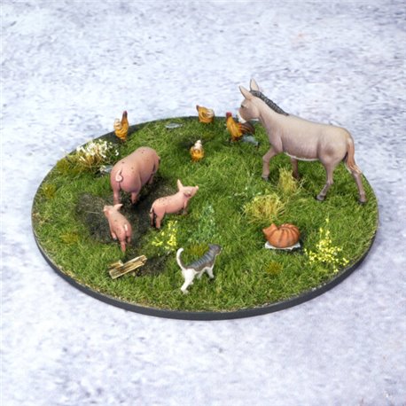 28mm Farm Animal Kit (2 frames per kit)