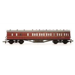 57' Stanier Brake non corridor BR lined maroon M19190M