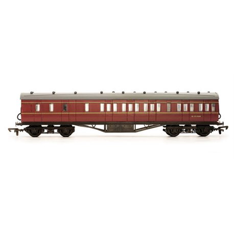 57' Stanier Brake non corridor BR lined maroon M19190M