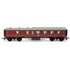 57 ft Stanier cooridor brake LMS Maroon Lined