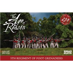 5th Regiment of Foot Grenadiers (x30) - 1:56 scale figure kit