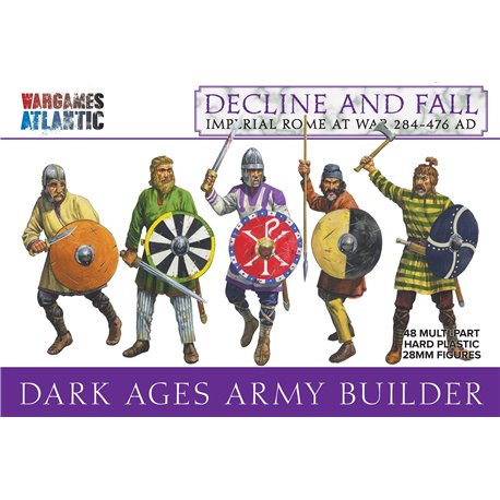 Dark Ages Army Builder (48) - 1:56 scale figure kit