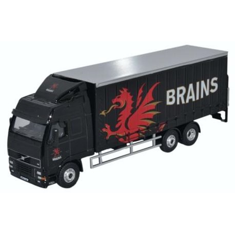 Volvo FH Curtainside Lorry Brains