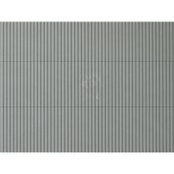 HO Plastic sheet 200x100mm - (2) Industrial cladding grey