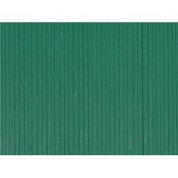 HO Plastic sheet 200x100mm - (2) Wooden planks - green