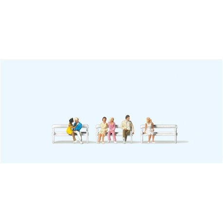 Couples Seated (3x2) Figure Set