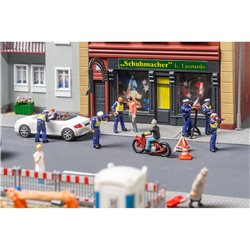 Police Speed Trap (6) Figure Set