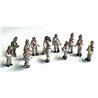 12 x Morris Dancers (N Scale 1/148th) Unpainted Kit